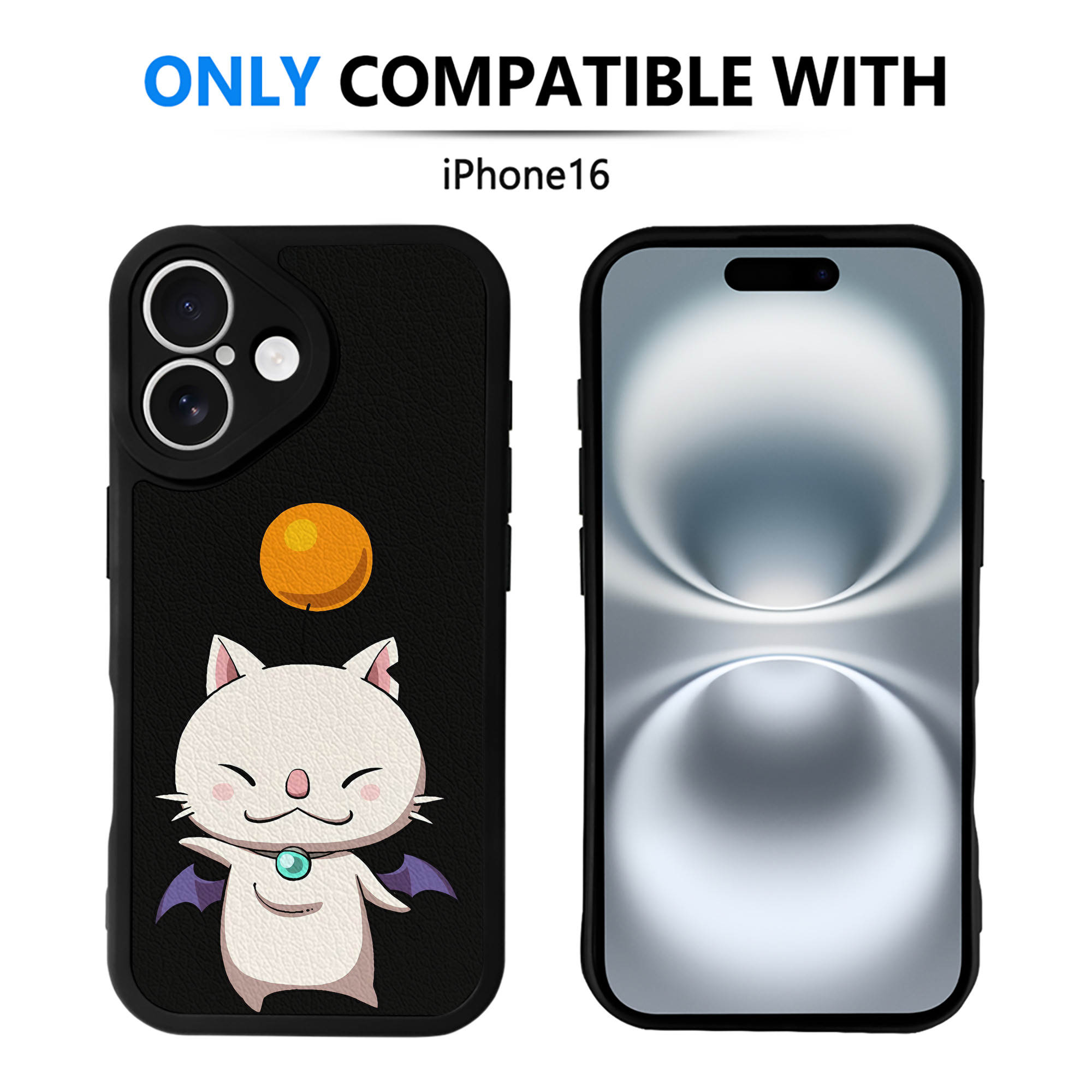 （画像用） 妖怪ウォッチ Yo-kai Watch 【iPhone 16シリーズ対応】シリコンスマホケース（レザー調） 材質：シリコン